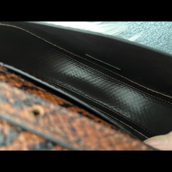 Auth. Wandler belt bag in python print. - Picture 7 of 11